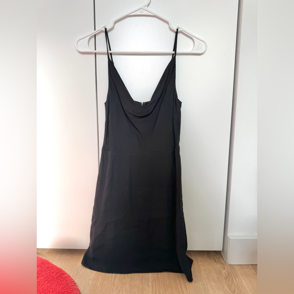 Aritzia Sundeh Black Mini Dress